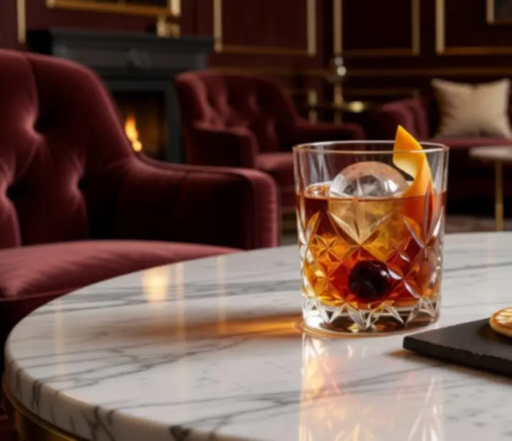 Kézműves koktél és fine dining tálalás a VIP Lounge bárpultján